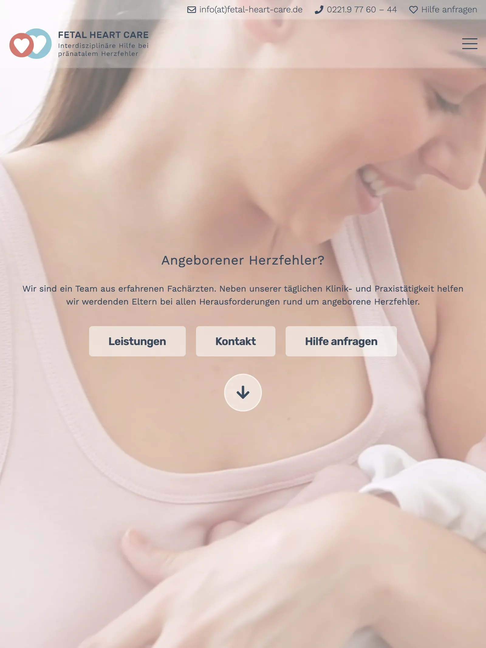 fetal-heart-care.de bakımı — Tablet