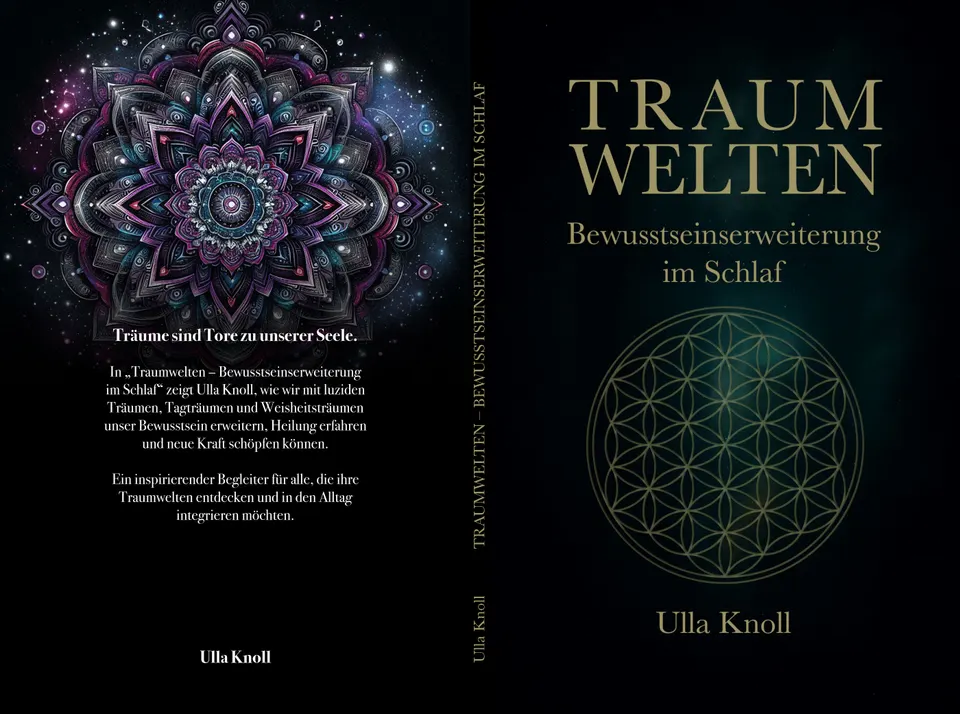 Buchgestaltung „Traumwelten“ — Abbildung 1