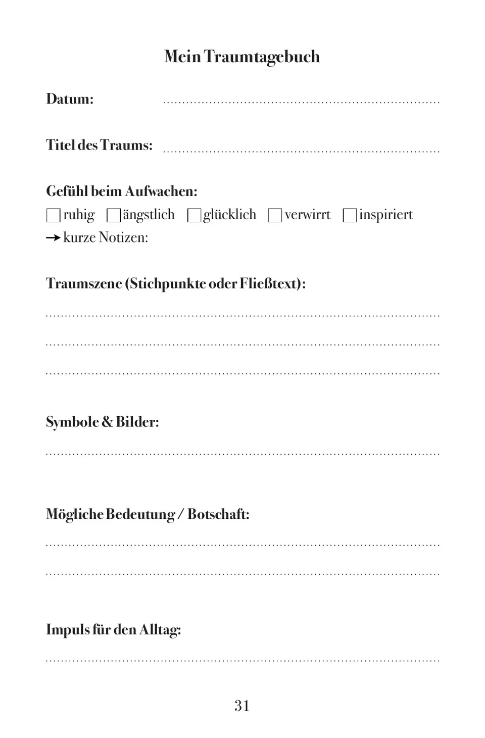 Book design: “Traumwelten” — image 4