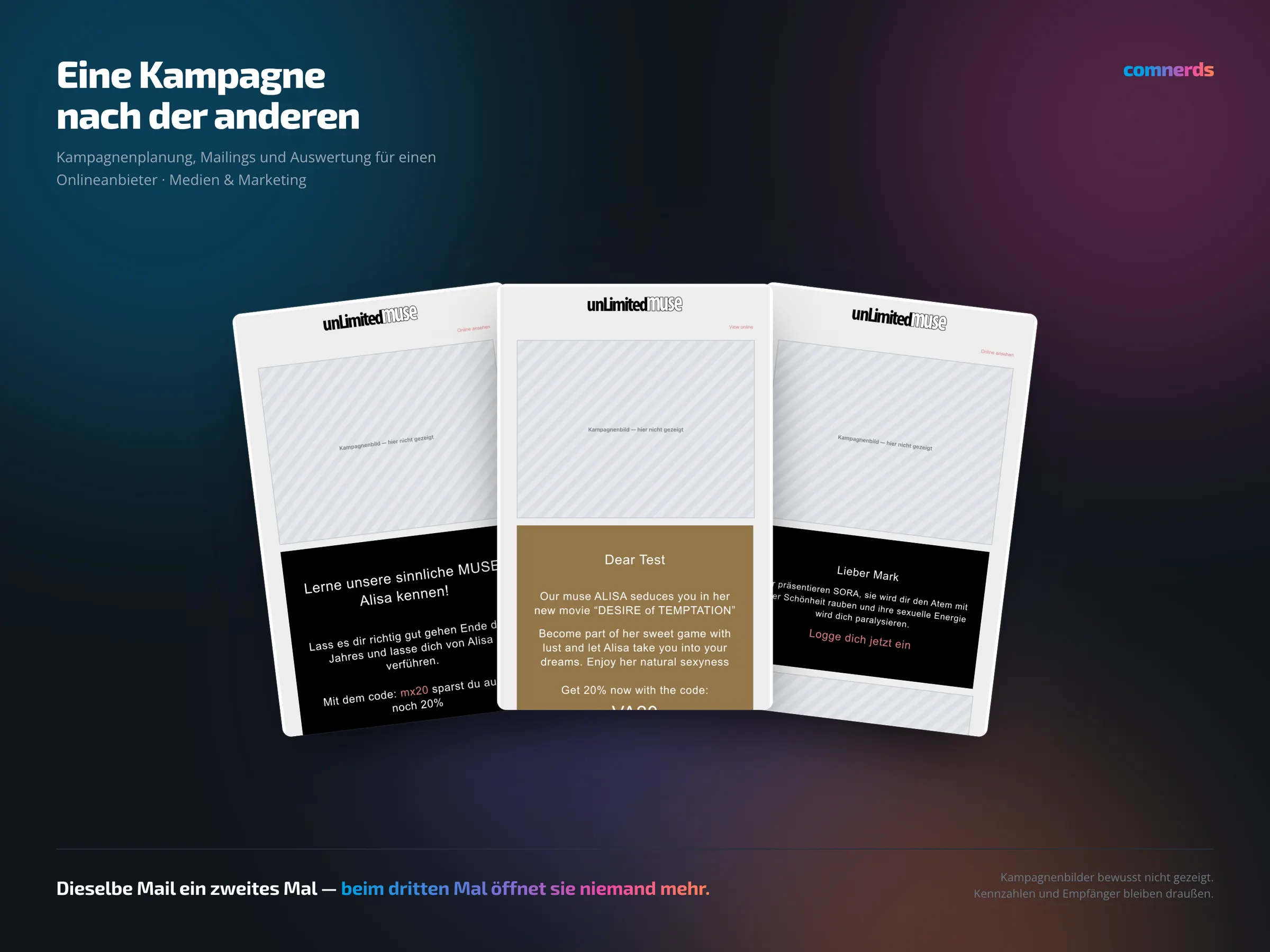 E-Mail-Marketing unlimitedMUSE — Abbildung 1