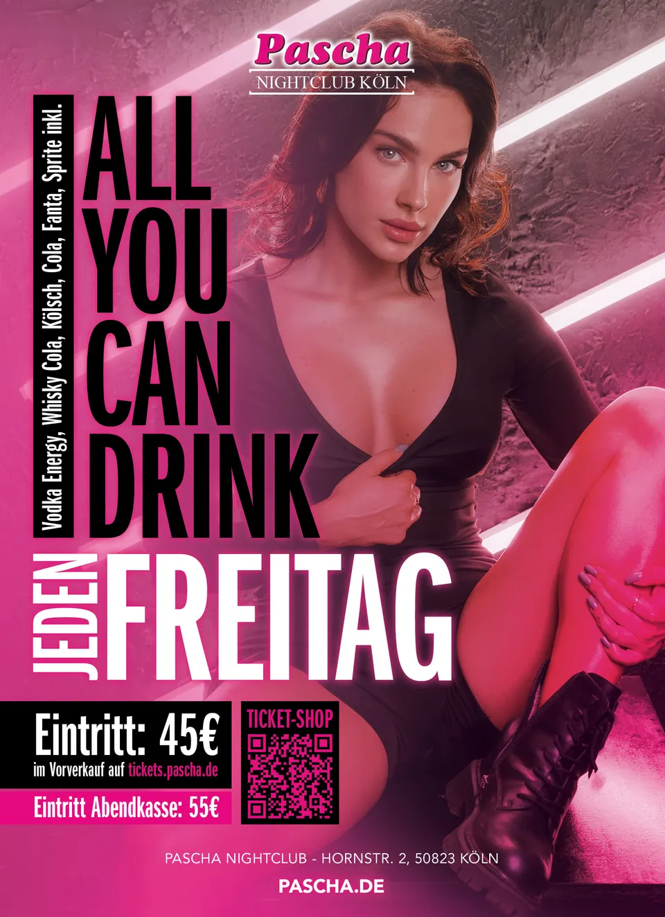 Enlarge image Flyer series for Pascha Nightclub — image 2