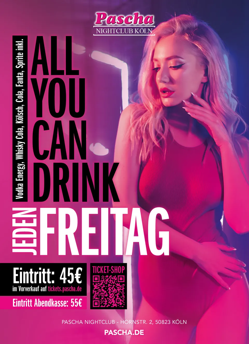 Enlarge image Flyer series for Pascha Nightclub — image 3