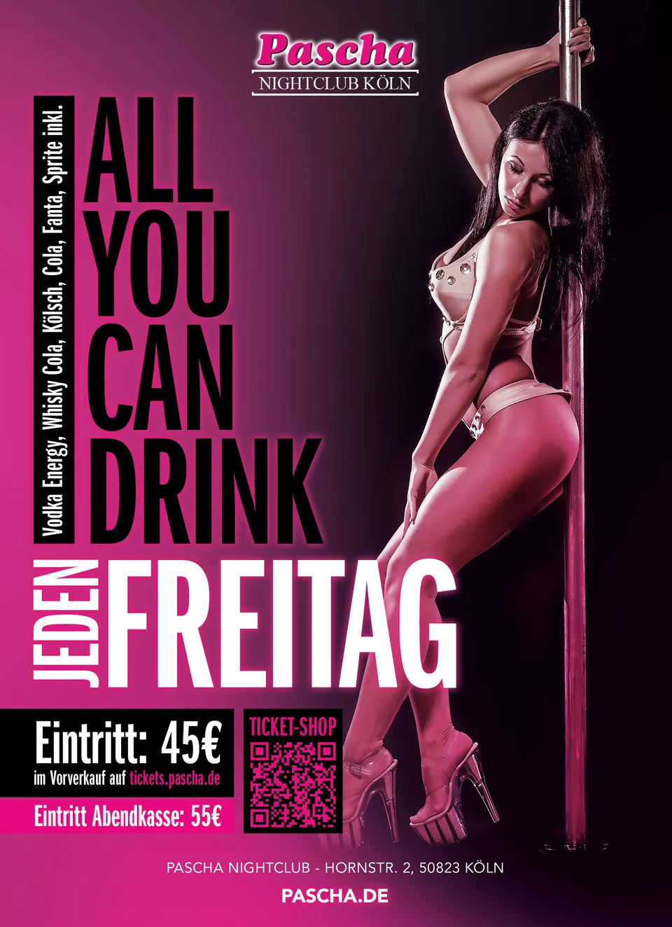 Enlarge image Flyer series for Pascha Nightclub — image 4