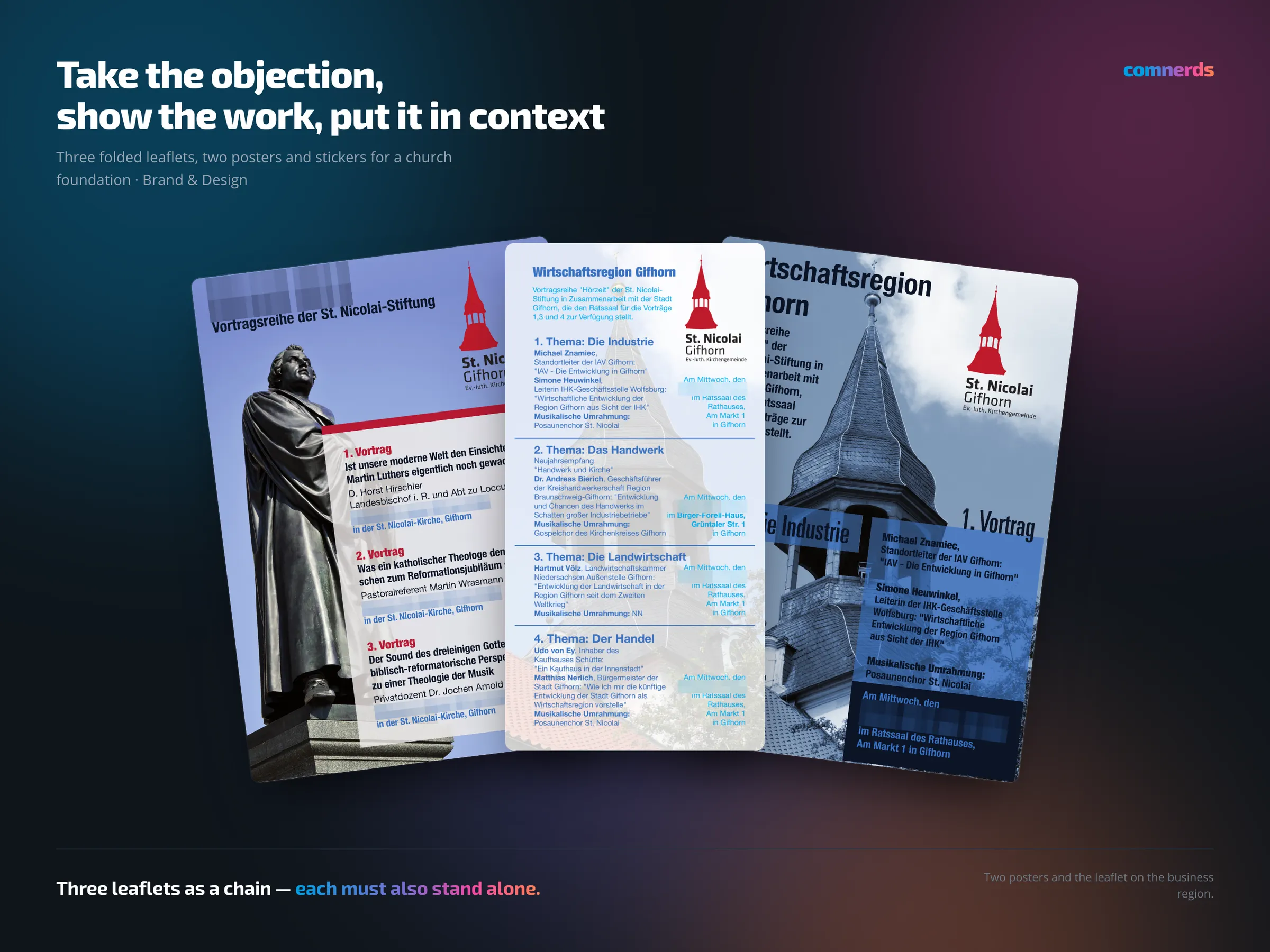Print campaign for the St. Nicolai Foundation — image 1