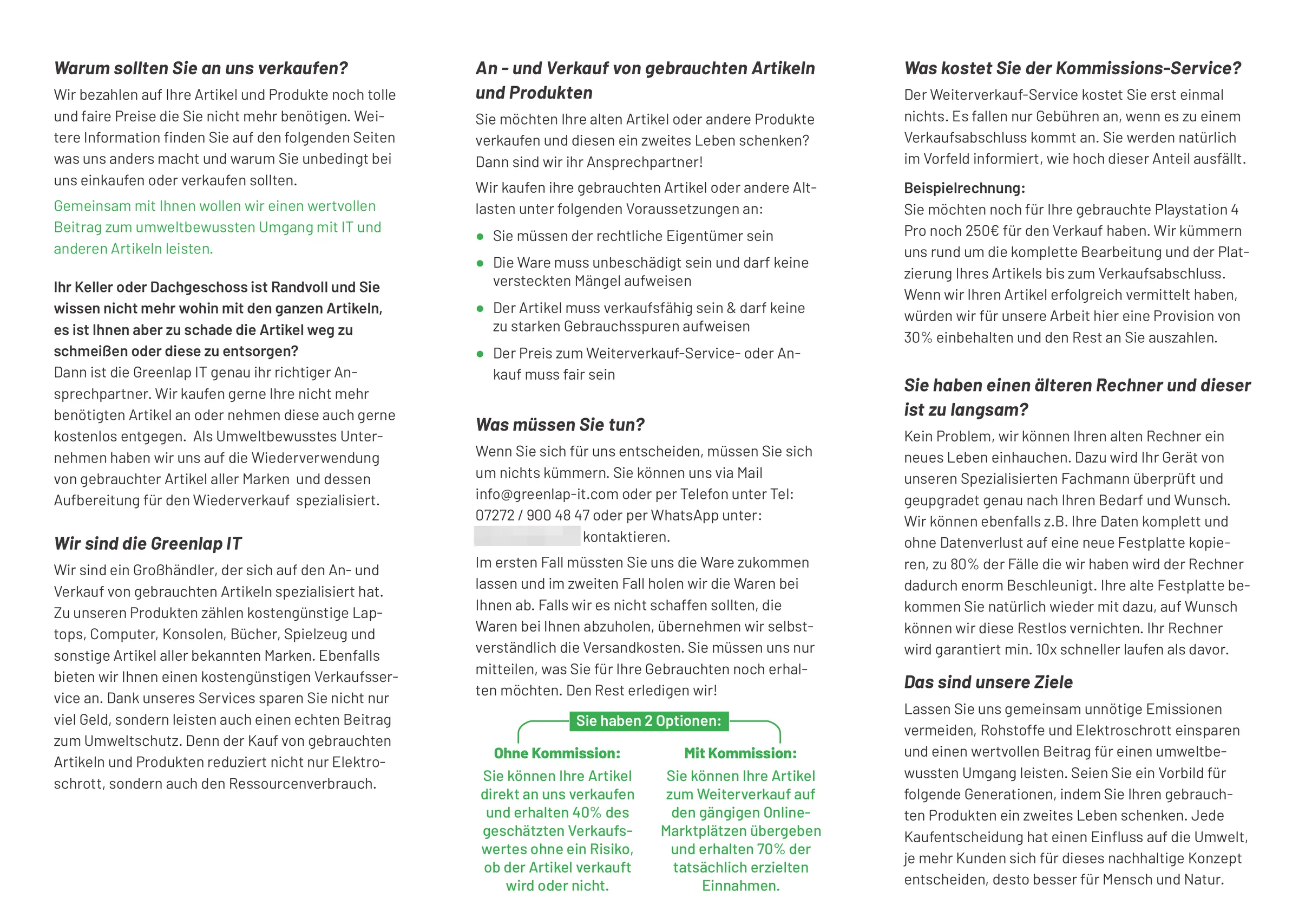 Bild vergrößern Printmaterial Greenlap IT — Abbildung 4