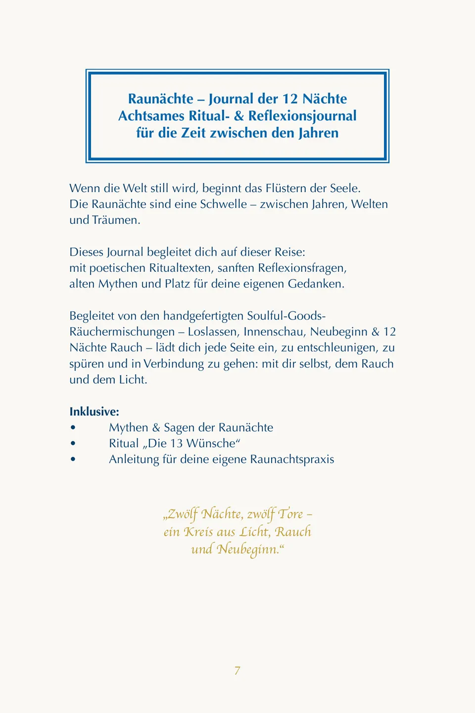 Bild vergrößern Raunächte-Journal — Abbildung 2