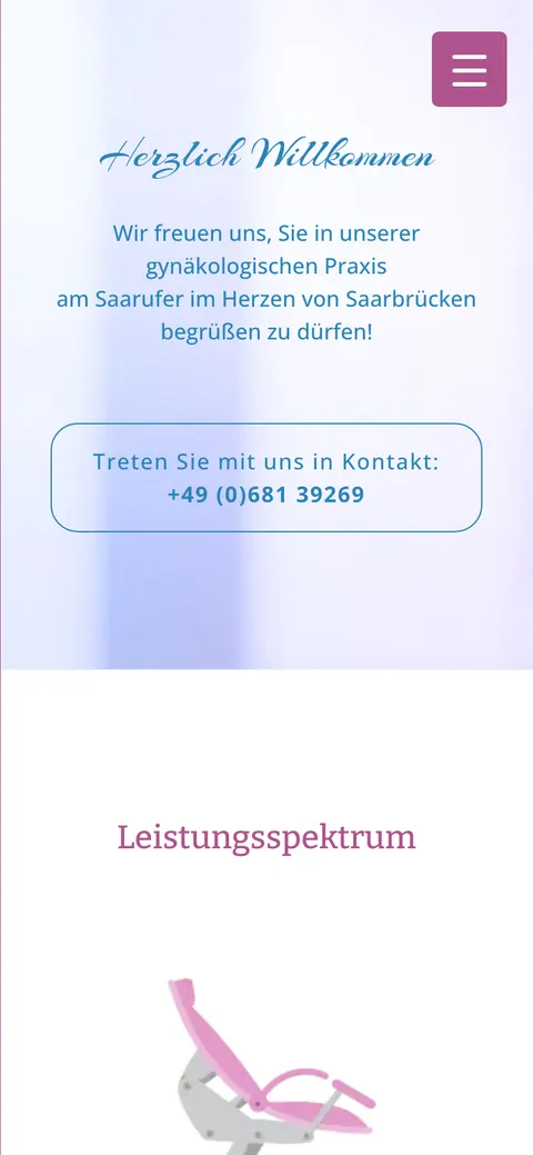 Frauenarzt Ngango website — Phone