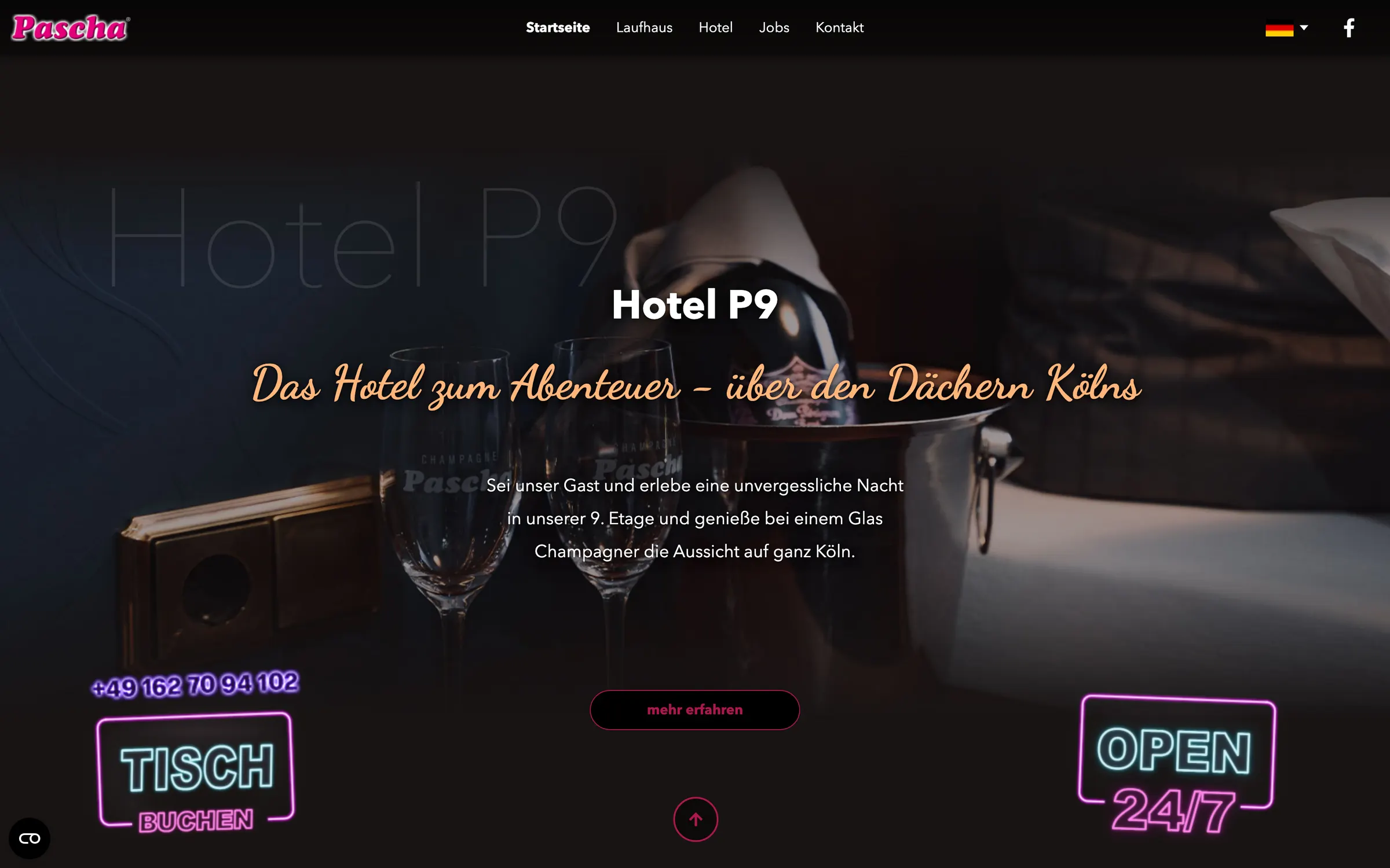 Website Pascha Köln — Abschnitt 4