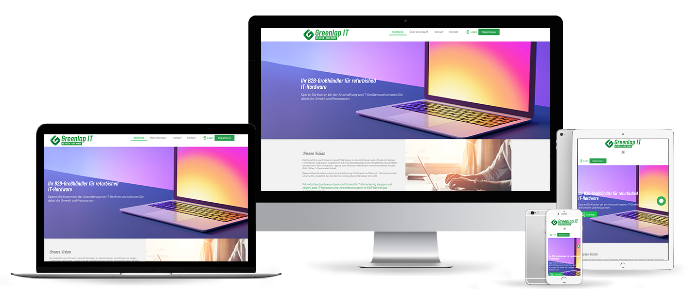 Greenlap IT Website